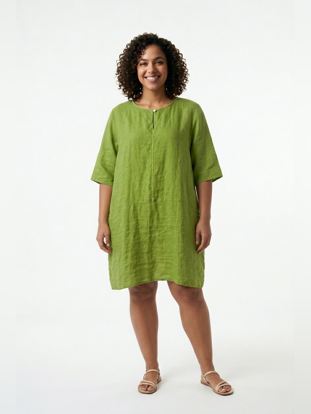 Colette linen dress